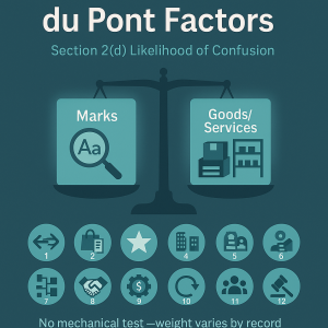 13 du Pont Factors Used By the USPTO